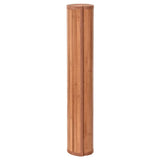 Vidaxl vloerkleed rechthoekig 100x500 cm bamboe bruin