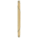 Vidaxl vloerkleed rond 60 cm bamboe lichtnaturel