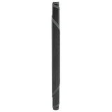 Vidaxl vloerkleed rond 60 cm bamboe grijs