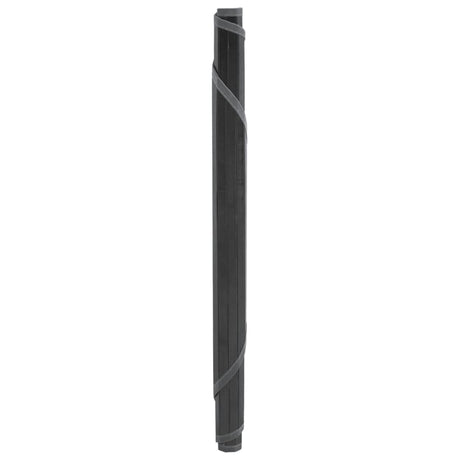 Vidaxl vloerkleed rond 60 cm bamboe grijs