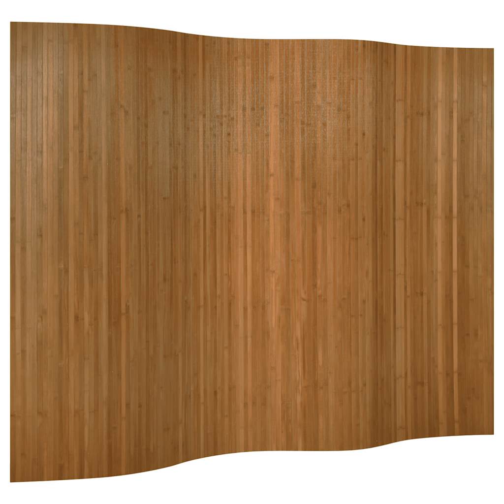 Vidaxl kamerscherm breedte 250 cm hoogte 165 cm bamboe bruin