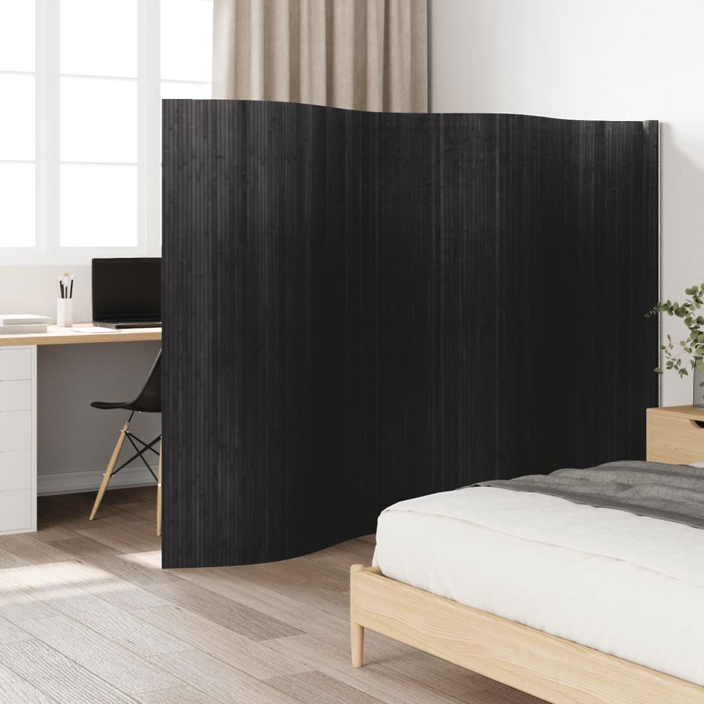 Vidaxl kamerscherm breedte 400 cm hoogte 165 cm bamboe grijs