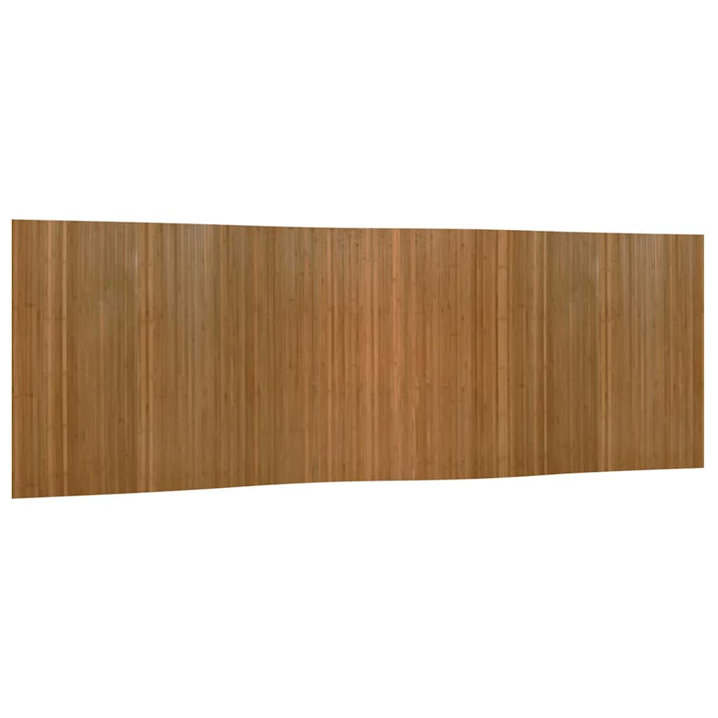 Vidaxl kamerscherm breedte 600 cm hoogte 165 cm bamboe bruin