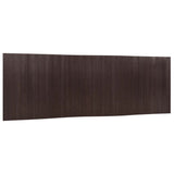 Vidaxl kamerscherm breedte 600 cm hoogte 165 cm bamboe donkerbruin