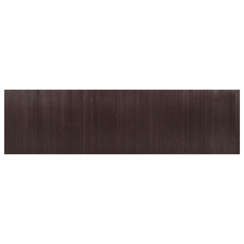Vidaxl kamerscherm breedte 600 cm hoogte 165 cm bamboe donkerbruin