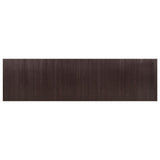 Vidaxl kamerscherm breedte 600 cm hoogte 165 cm bamboe donkerbruin