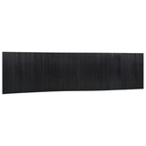 Vidaxl kamerscherm breedte 800 cm hoogte 165 cm bamboe zwart