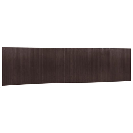 Vidaxl kamerscherm breedte 800 cm hoogte 165 cm bamboe donkerbruin