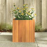 Vidaxl Planter 25x25x25 cm Trdna akaciacija