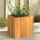 Vidaxl Planter 25x25x25 cm Trdna akaciacija