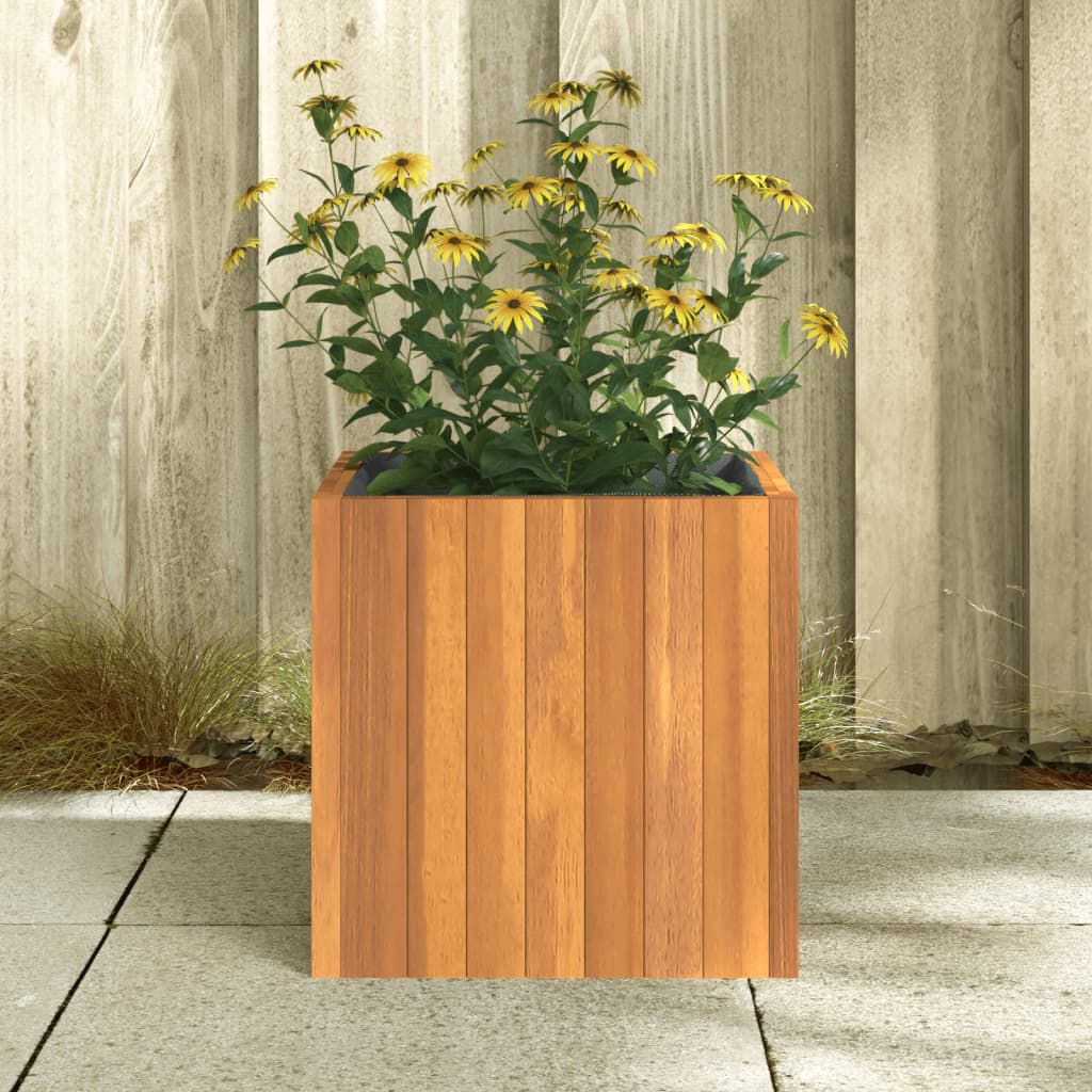 Vidaxl Planter 35x35x35 cm sólido acaciahout