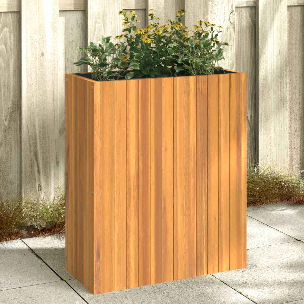 Vidaxl plantator 59x27.5x70 cm stały acaciahout