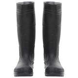 Vidaxl regenlaarzen maat 38 pvc zwart