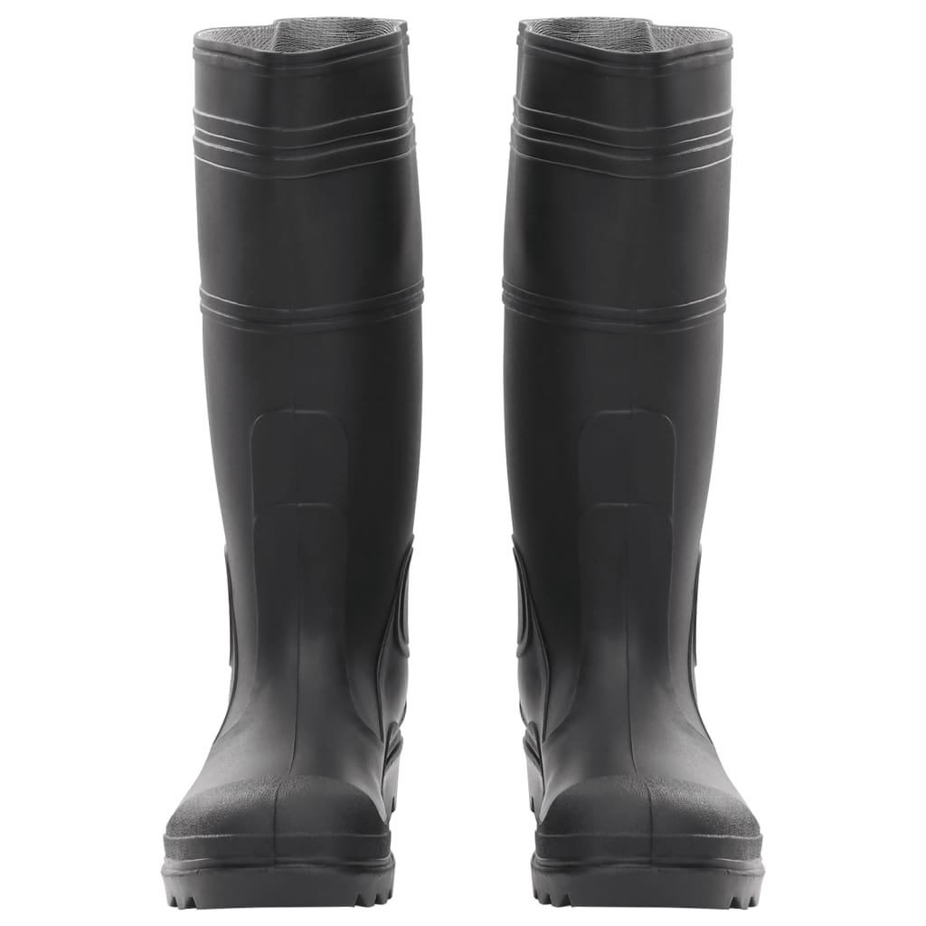 Vidaxl Rain boots size 38 PVC Black