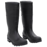 Vidaxl Rain Boots Taille 41 PVC Black