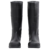 Vidaxl Rain Boots Taille 41 PVC Black