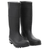 Vidaxl Regenstiefel Größe 44 PVC Schwarz