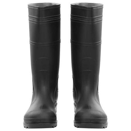 Vidaxl regenlaarzen maat 44 pvc zwart
