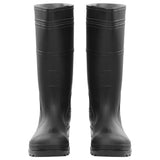 Vidaxl regenlaarzen maat 44 pvc zwart