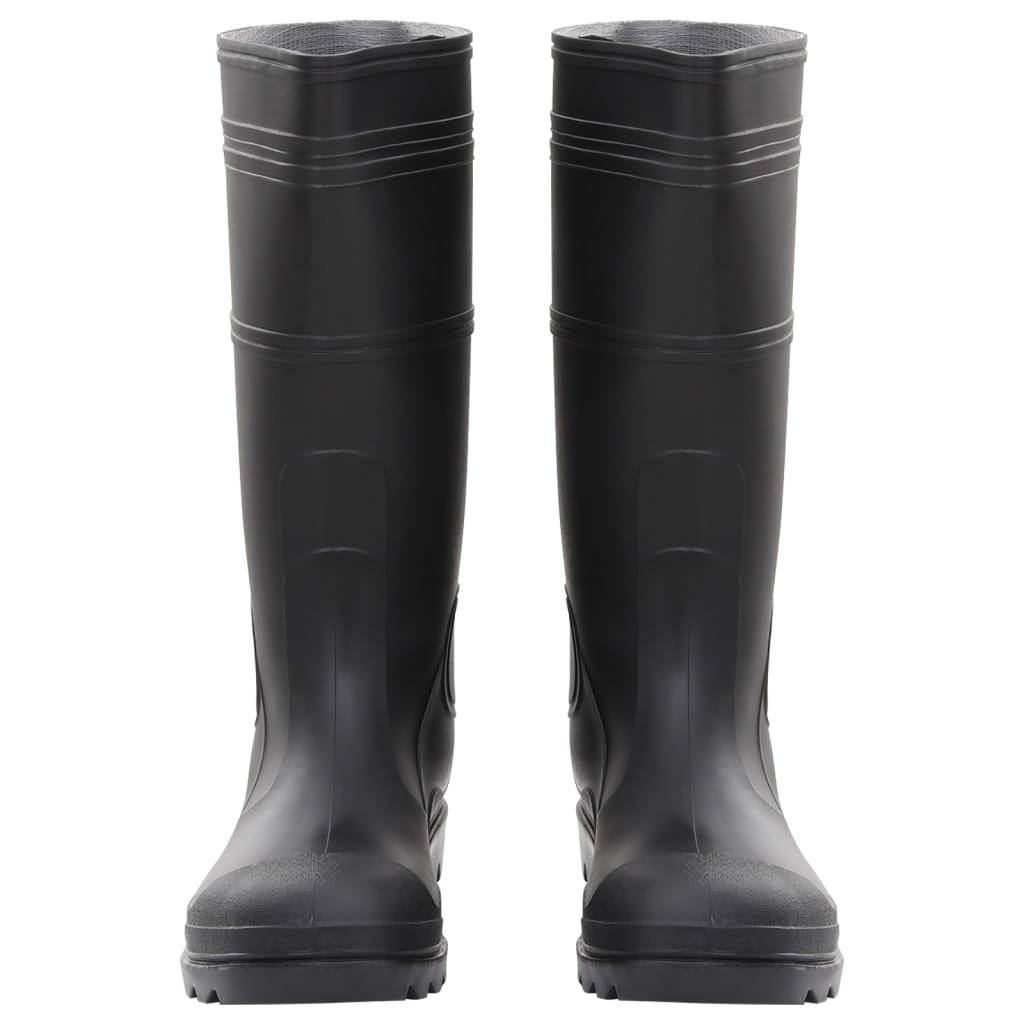 Vidaxl Rain Boots Rozmiar 46 PVC Black