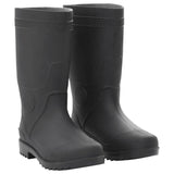 Botas de lluvia Vidaxl tamaño 40 PVC Negro