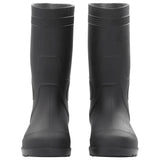 Vidaxl Rain Boots Storlek 40 PVC Black