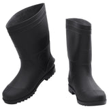 Vidaxl Rain Boots Størrelse 41 PVC Sort