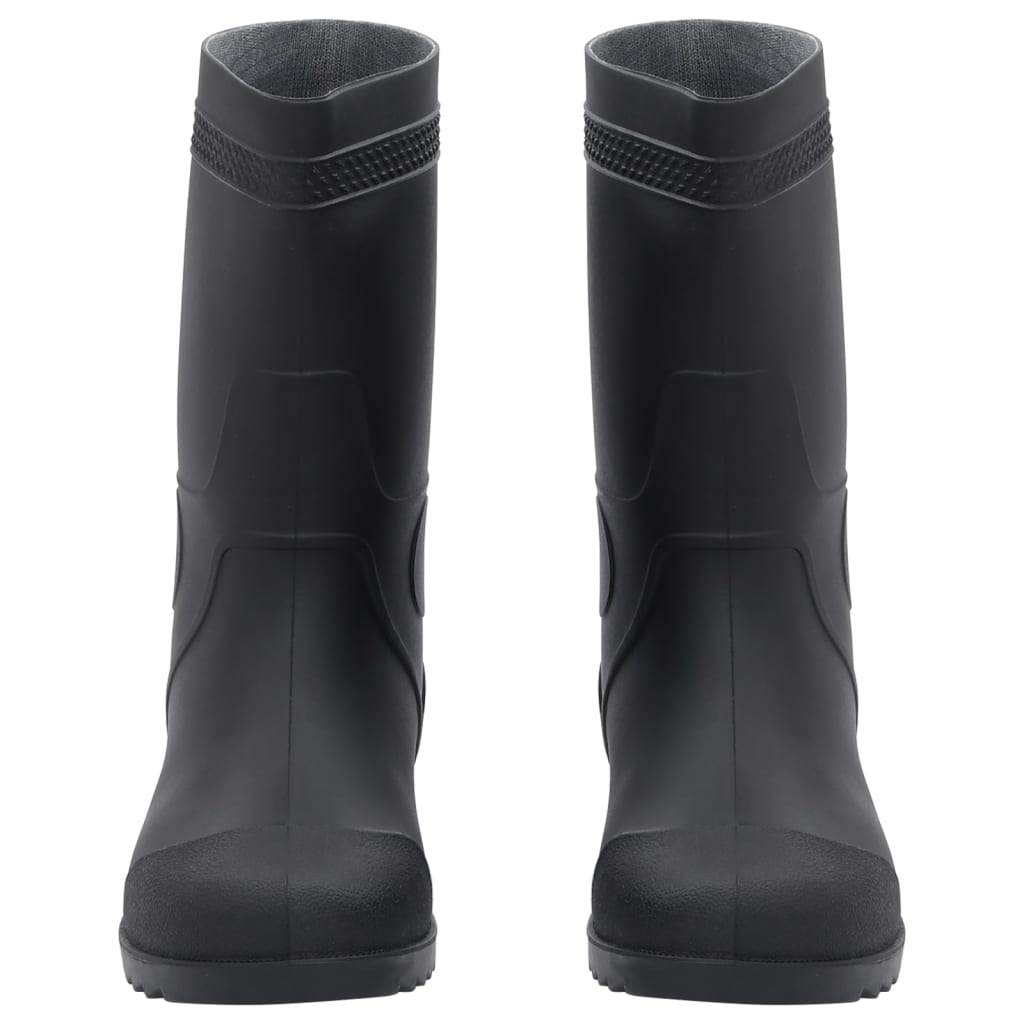 Vidaxl Rain Boots Storlek 41 PVC Black