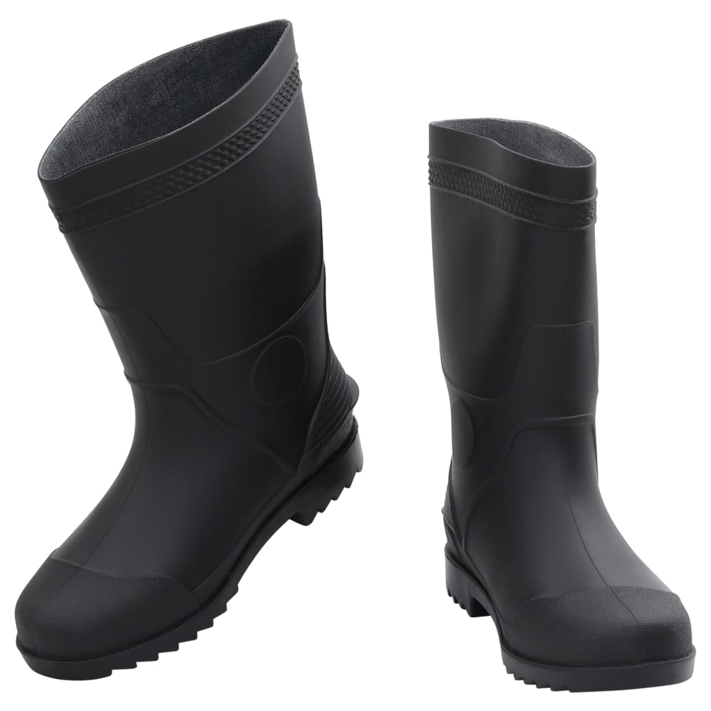 Vidaxl Rain Boots Rozmiar 42 PVC czarny