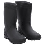 Vidaxl Rainboots Storlek 43 PVC Black