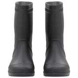 Vidaxl Rainboots Størrelse 44 PVC Sort