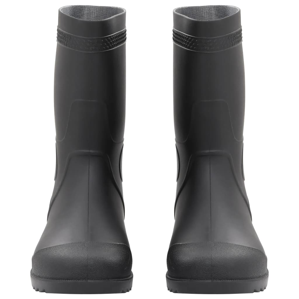 Vidaxl Rain Boots Taille 45 PVC Black