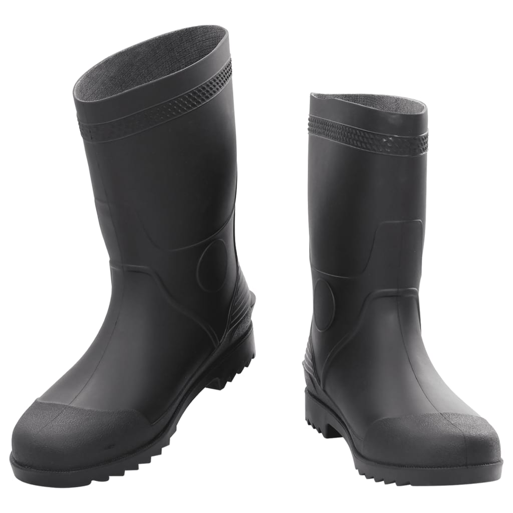 Vidaxl Reen boots Gréisst 46 pvc schwaarz