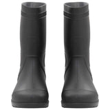 Vidaxl regenlaarzen maat 46 pvc zwart