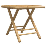 Vidaxl tuintafel inklapbaar 45x45x45 cm bamboe