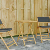 Vidaxl tuintafel inklapbaar 55x55x75 cm bamboe