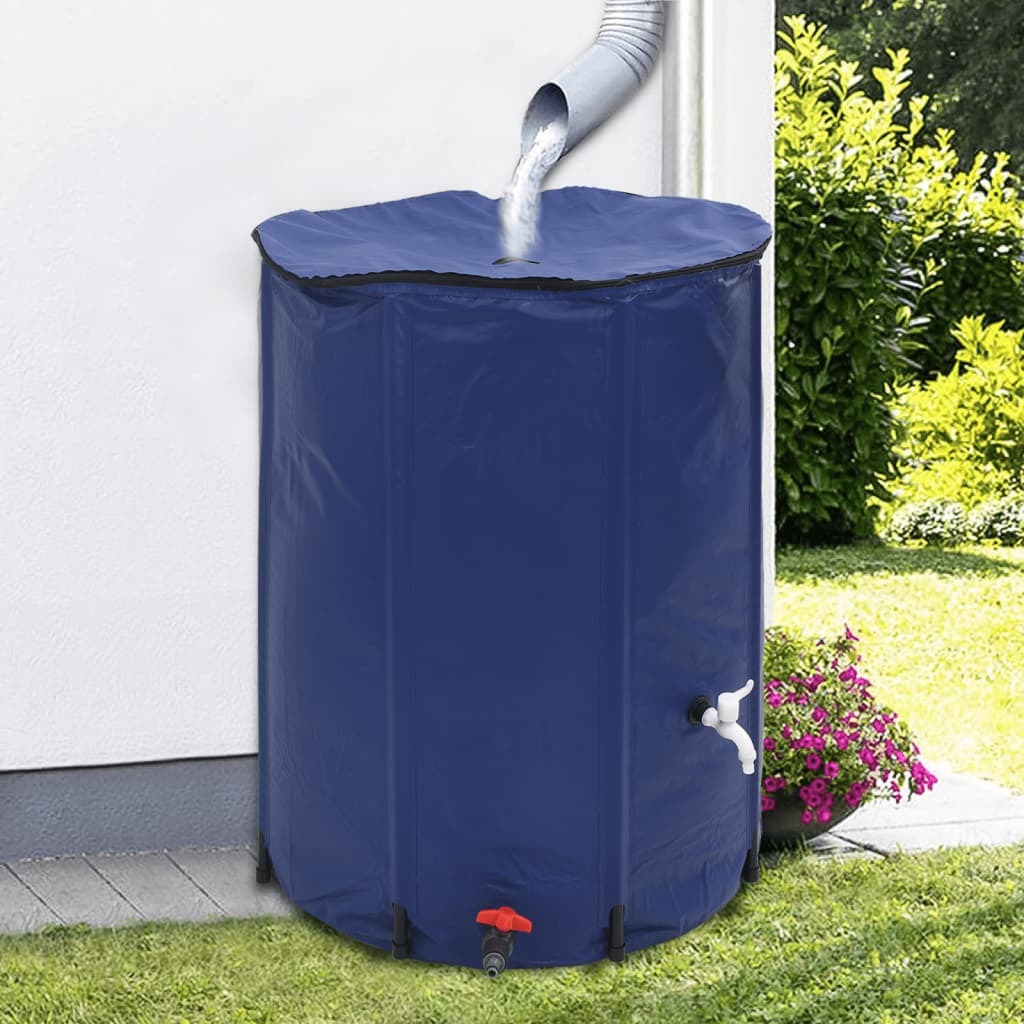 VIDAXL -Wassertank mit faltbarem Gewicht von 750 l PVC