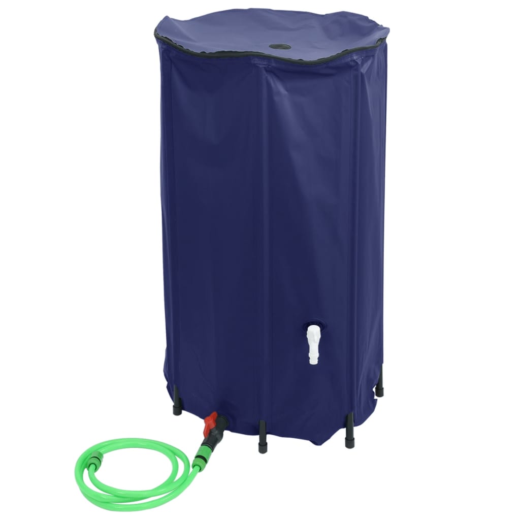 Serbatoio d'acqua Vidaxl con tocco pieghevole 250 L PVC