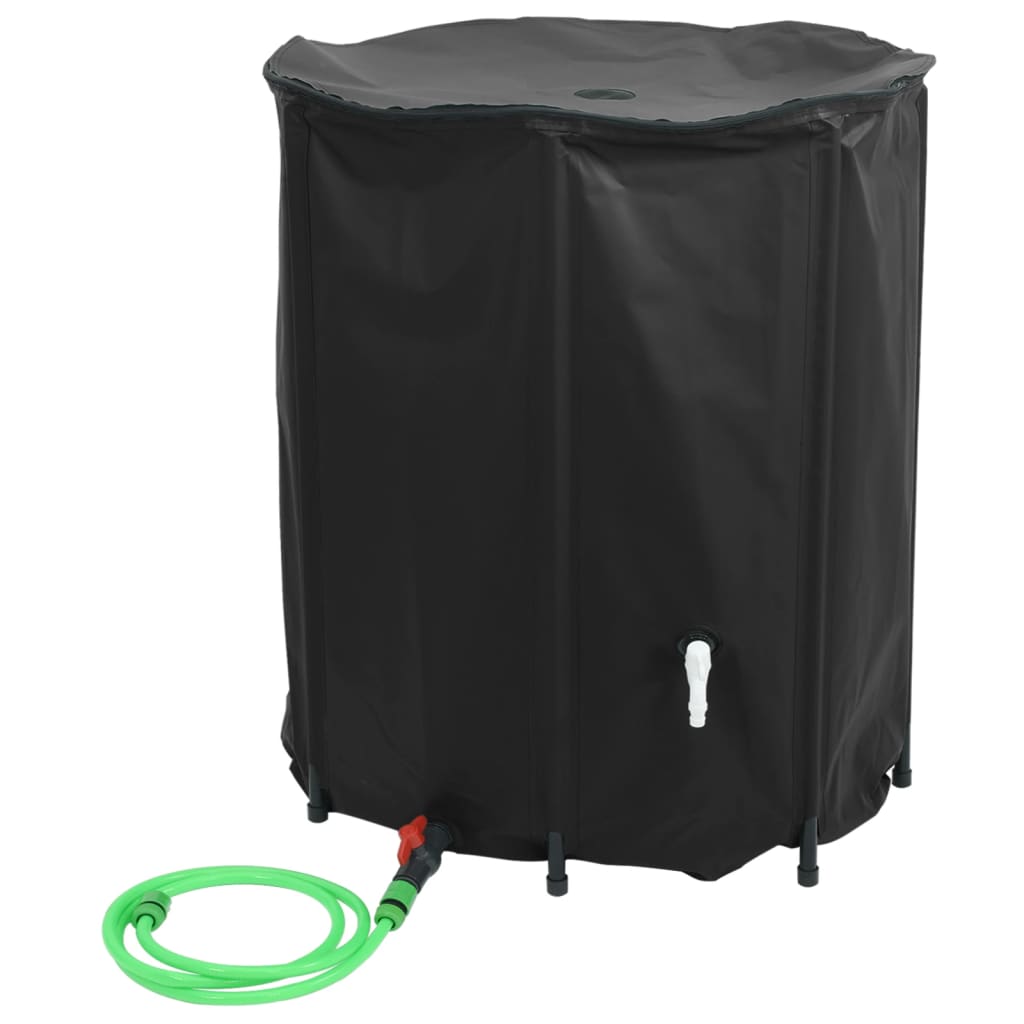 Vidaxl vattentank med kranfällbar 1250 L PVC