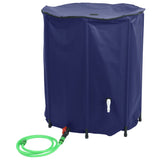 Tanque de agua Vidaxl con grúa plegable 1250 L PVC