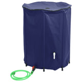 Serbatoio d'acqua Vidaxl con gru pieghevole 1350 L PVC