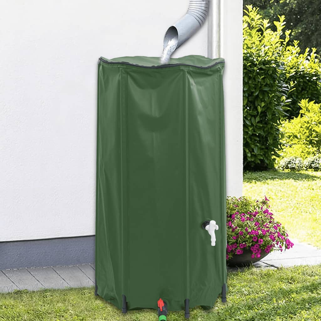 Vidaxl vanntank med tappablett 100 L PVC