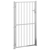 Vidaxl Garden Gate 100x200 cm en acier inoxydable