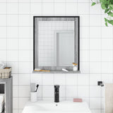 Vidaxl badkamerspiegel met schap 50x12x60 cm hout grijs sonoma eiken
