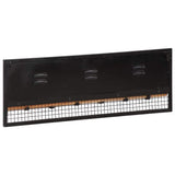 Vidaxl wandkapstok 90x11x30 cm massief mangohout mango