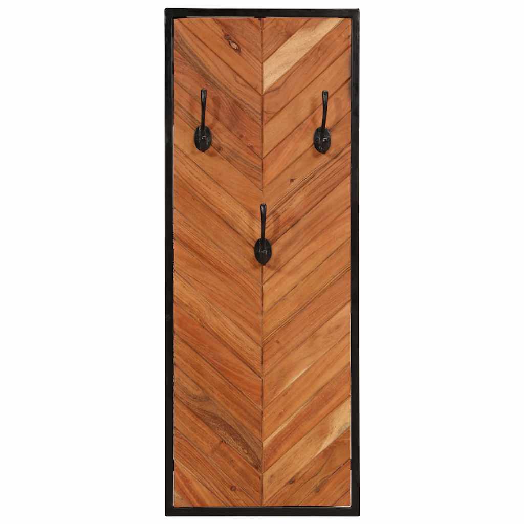 Vidaxl kapstokken 2 st 35x1x90 cm massief acaciahout