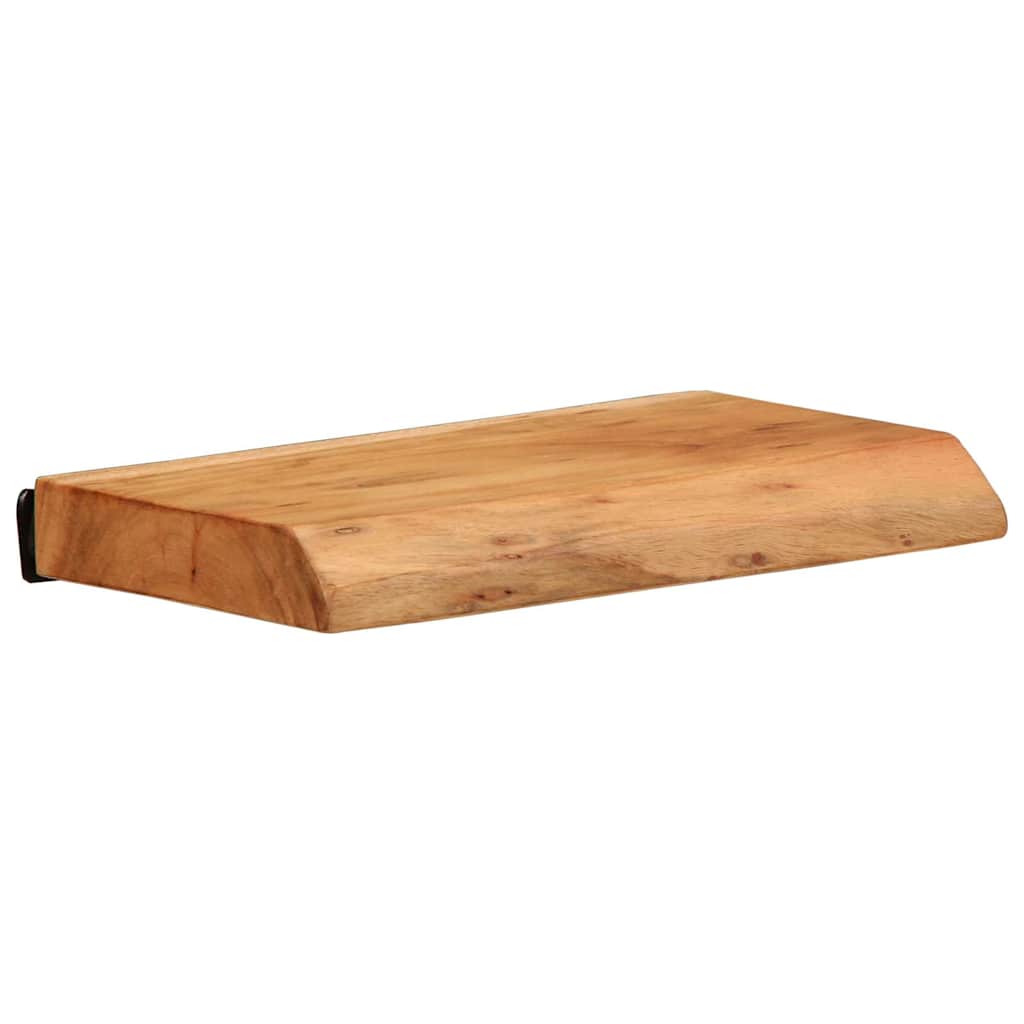 Vidaxl wandschappen 2 st 30x20x3,5 cm massief acaciahout