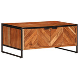 Vidaxl salontafel 90x55x40 cm massief acaciahout