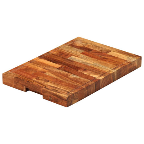 Vidaxl hakblok 42x30x4 cm massief acaciahout