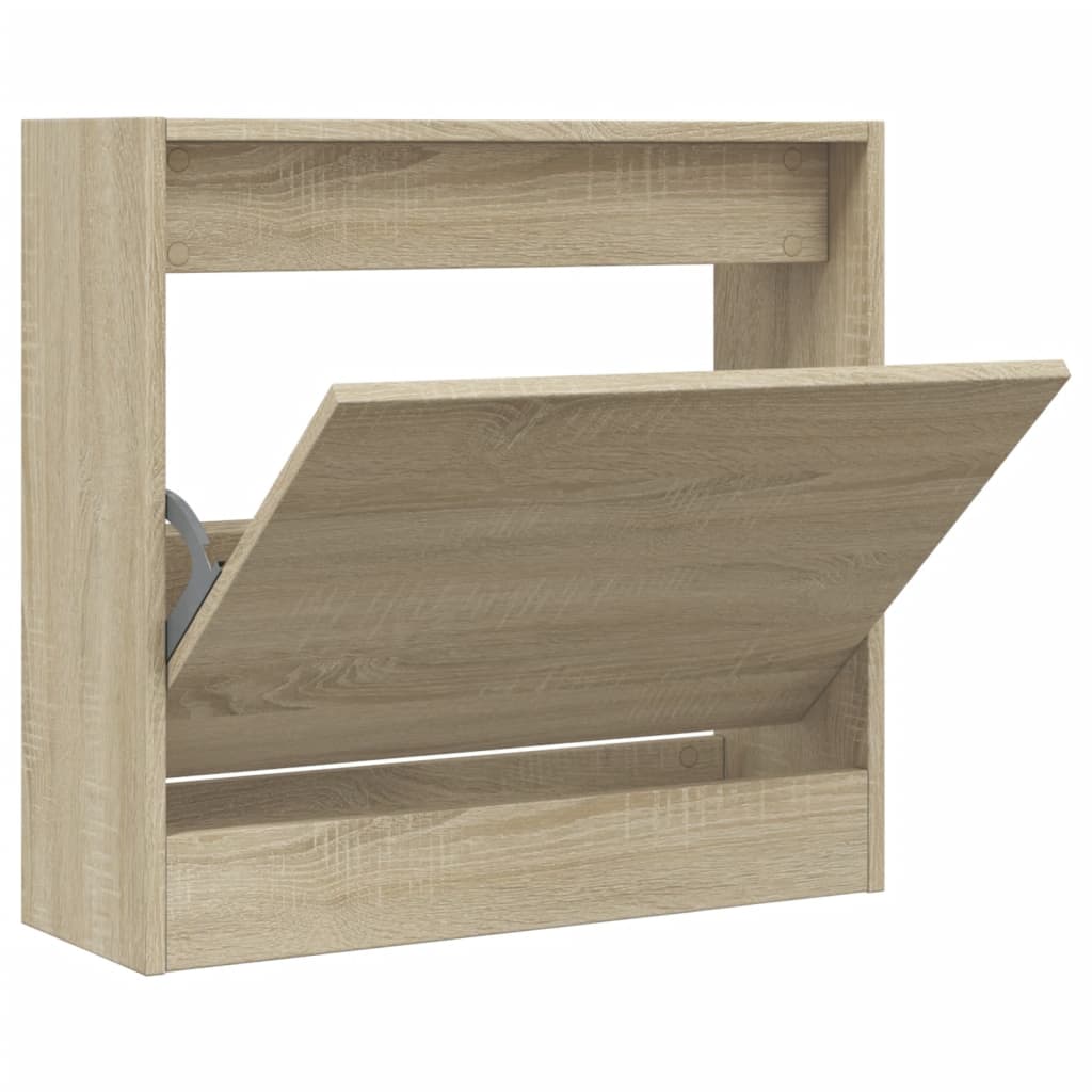 Vidaxl Schong Cabinet 60x21x57 cm Propertéiert Holz Sonoma Oakfaarf